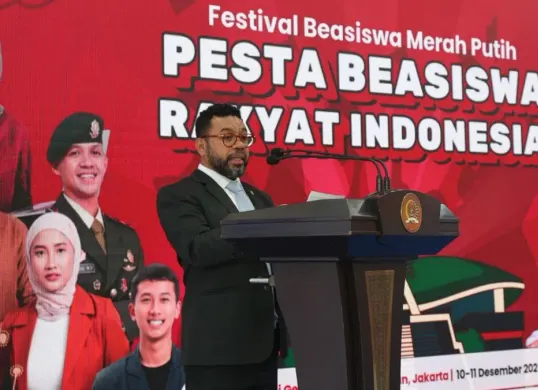 Festival Beasiswa Merah Putih yang diselenggarakan DPD RI di Gedung DPD RI, Senayan, Jakarta Pusat, Kamis, 10 Desember 2025. (Sumber: Dok. DPD RI)