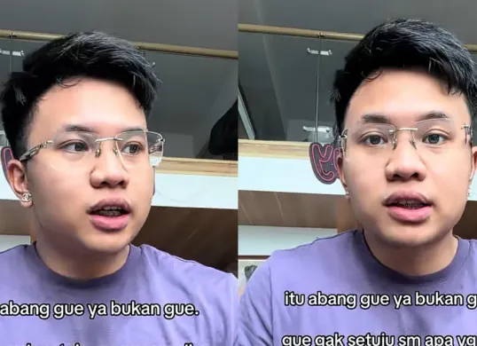 Bigmo Jannah klarifikasi soal sang kakak, Resbobb yang diduga hina suku Sunda. (Sumber: TikTok/Bigmo)