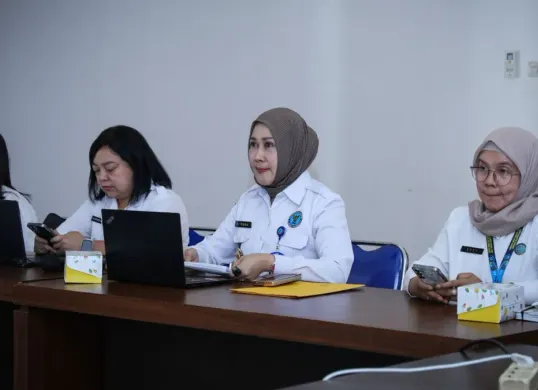 Seminar hasil pengukuran IKM Semester II Tahun 2025, di Ruang Rapat Unit K9, Lido, Jawa Barat, Rabu, 10 Desember 2025. (Sumber: Dok. BNN)