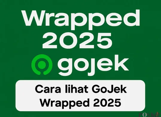 Wrapped Gojek 2025 (Sumber: Istimewa/Poskota)
