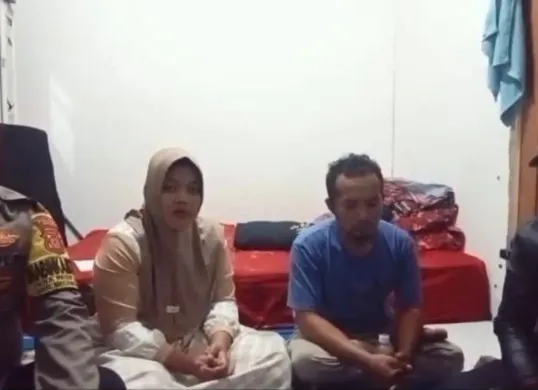 Pasutri di Bogor klarifikasi terkait dugaan penganiayaan terhadap saudaranya. (Sumber: tangkapan layar)