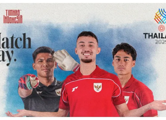 Tonton live streaming Timnas Indonesia vs Myanmar di SEA Games 2025 (Sumber: Instagram/@timnasindonesia)