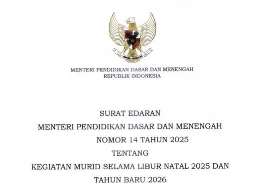 Link Download Surat Edaran Libur Sekolah 2025 Semester 1 (Sumber: Dok/kemendikdasmen.go.id)