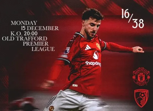 Saksikan live streaming Man United vs Bournemouth di Liga Inggris 2025/2026 (Sumber: Instagram/@manunited)