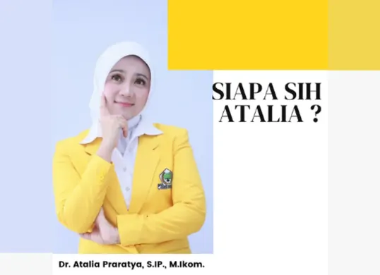 Profil Atalia Praratya, mulai dari perjalanan karir dan jenjang dari pendidikan. (Sumber: Instagram/@ataliapr)