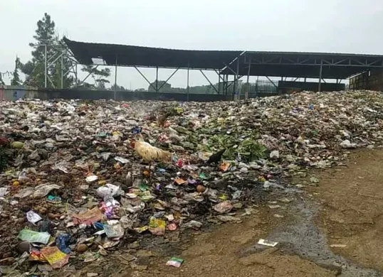 Ilustrasi, perilaku buruk membuang sampah sembarangan jadi salah satu penyebab terjadinya banjir. (Sumber: Dok. DLH Purwakarta)