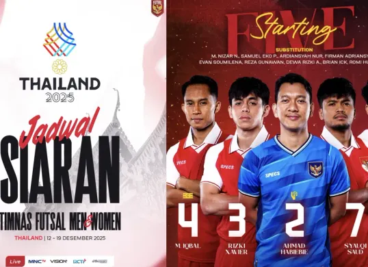UPDATE LIVE SCORE Indonesia vs Myanmar: Hasil Lengkap Laga Pembuka Futsal SEA Games 2025 (Sumber: Instagram/@timnasfutsal)