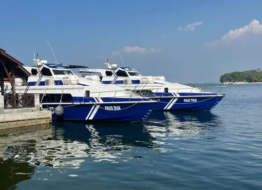 Ilustrasi Kapal Dishub DKI Jakarta yang akan melayani penumpang menuju Kepulauan Seribu saat libur Nataru. (Sumber: Istimewa)