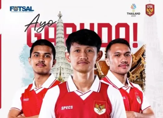 Tonton live streaming Timnas Futsal Indonesia vs Malaysia di SEA Games 2025 sore ini pukul 16.00 WIB. (Sumber: Instagram/@timnasfutsalindonesia)