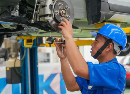 Ilustrasi bengkel resmi Suzuki untuk korban banjir di Sumatra. (Sumber: Dok. Suzuki)