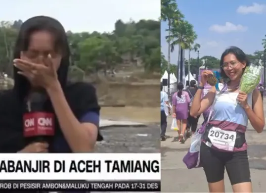 Siapa Irine Wardhanie? Simak profil jurnalis CNN Indonesia yang viral karena tangisnya saat meliput banjir Aceh Tamiang. (Sumber: Instagram/@irinewardhanie)