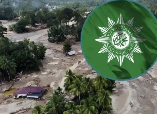 Ilustrasi - Muhammadiyah menggalang infak Salat Jumat dan berhasil kumpulkan Rp80 miliar untuk korban bencana banjir di Sumatra. (Sumber: X/@tanyarlfes)