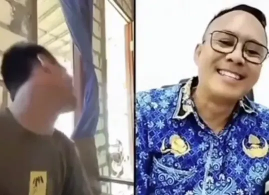 Viral aksi tak terpuji oknum guru kepada remaja tuna wicara. Ejekan di live streaming itu tuai kecaman netizen. (Sumber: X/@B3doel___)