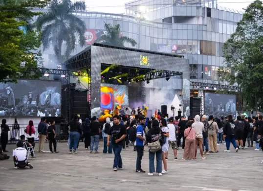 Suasana keseruan Yamaha Rev Festival 2025. (Sumber: Yamaha)