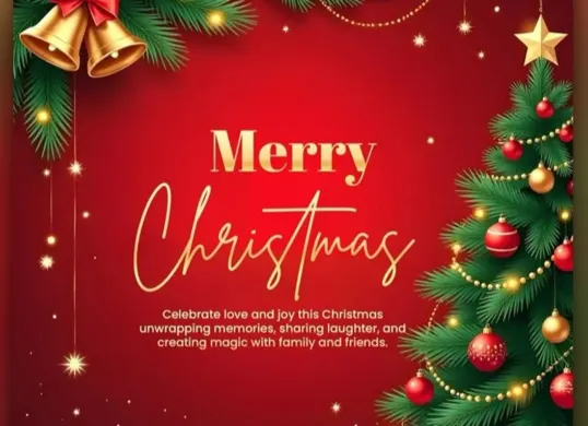 Contoh Poster Natal 2025: Inspirasi Desain Bermakna untuk Ibadah, Keluarga, dan Pelayanan Gereja (Sumber: Pinterest)