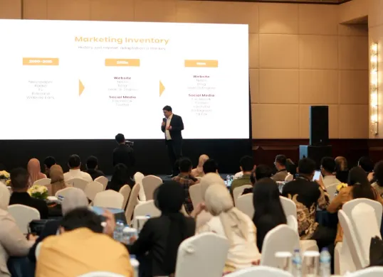Suasana kegiatan seedbacklink Summit 2026: Marketing & Communication Outlook 2026. (Sumber: Dok. seedbacklink)