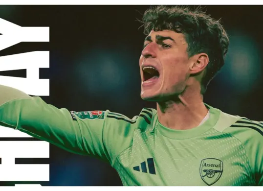 Prediksi pertandingan dan line up Arsenal vs Crystal Palace di perempat final Carabao Cup 2025/2026 (Sumber: Instagram/@arsenal)