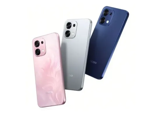 Oppo A6 tampil kokoh dengan desain modern, membawa baterai jumbo 7000mAh dan fitur AI dalam harga Rp2 jutaan. (Sumber: Pinterest)