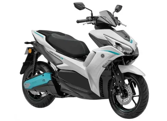 Yamaha Aerox-e rilis di India. (Sumber: Yamaha)
