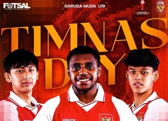 Live streaming Timnas Futsal U-16 Indonesia vs Vietnam pada matchday ke-2 Piala AFF Futsal U-16 2025. (Sumber: Instagram/@timnasfutsal)