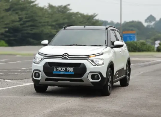 Kendaraan listrik Citroen e-C3. (Sumber: Citroen)