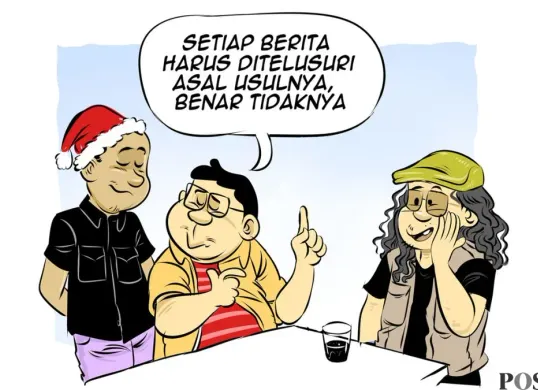 Obrolan Warteg hari ini. (Sumber: Poskota/Arif Setiadi)
