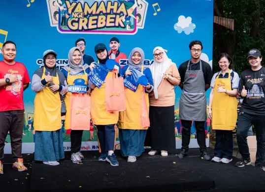 Yamaha menutup tahun 2025 dengan program Nge-Grebek. (Sumber: Yamaha)