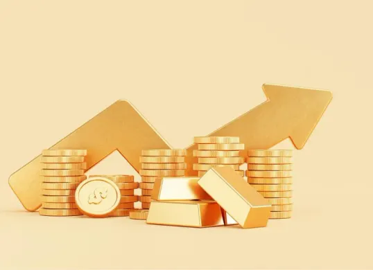 Ilustrasi emas. (Sumber: Freepik/@mamewmy)