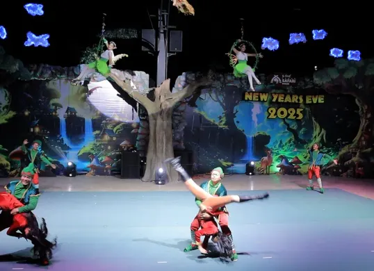 Atraksi di Taman Safari, Jalan Kapten Harun Kabir Nomor 724, Cibeureum, Kecamatan Cisarua, Kabupaten Bogor, Jawa Barat. (Sumber: Dok. Istimewa)