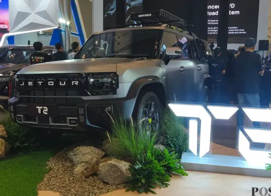 Ilustrasi  mobil Jetour T2. (Sumber: Poskota/ Erwan Hartawan)