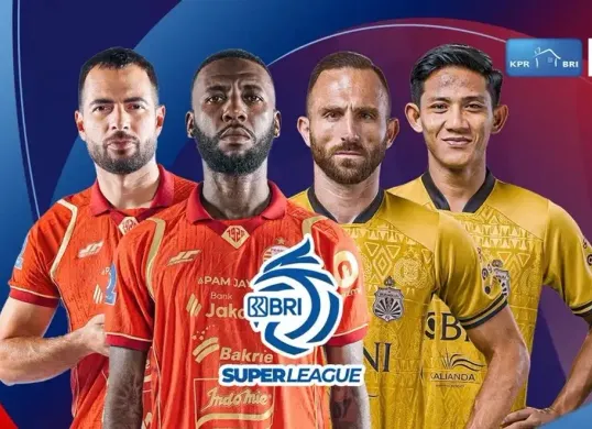 Pertandingan Persija Jakarta vs Bhayangkara FC di BRI Super League 2025/2026, Tonton live streamingnya di sini sekarang juga! (Sumber: Vidio.com)