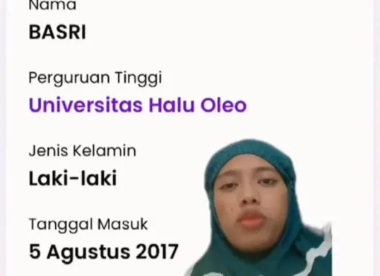 Ayu Amanda yang viral mengungkap dugaan kejanggalan serius terkait data akademiknya yang tercatat dalam Pangkalan Data Pendidikan Tinggi (PDDikti). (Sumber: Instagram/@amanda_ay09)
