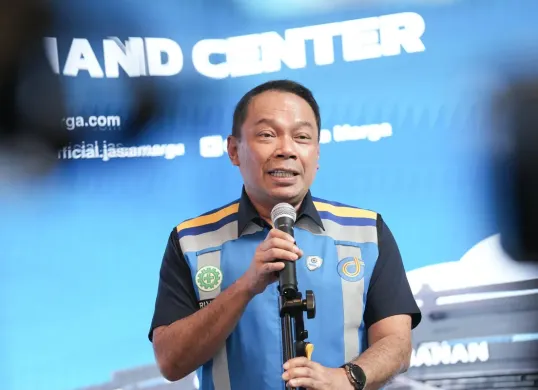 Direktur Utama Jasa Marga, Rivan A. Purwantono,  mengungkapkan arus lalu lintas kendaraan yang kembali ke Jabodetabek usai libur Natal alami peningkatan hingga 11,81 persen. (Sumber: Istimewa)