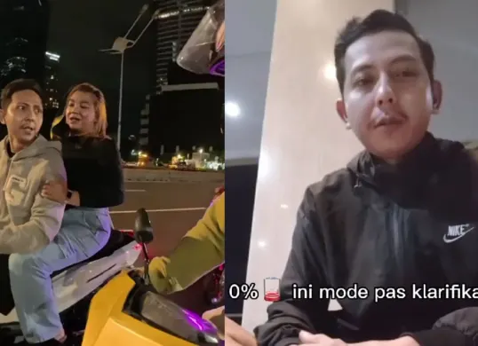 Pemotor arogan di Sudirman (Sumber: Instagram/@mintadisundut)
