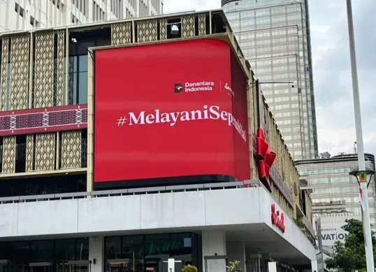 Gedung Sarinah, Thamrin, Jakarta Pusat, Senin, 29 Desember 2025. (Sumber: Poskota/M. Tegar Jihad)