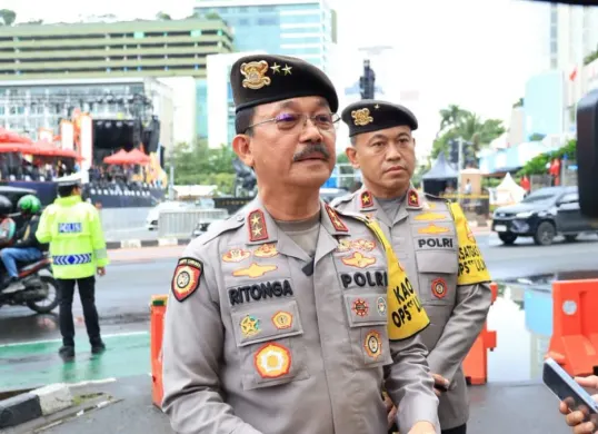 Kakorsabhara Polri, Irjen Mulya Hasudungan Ritonga memastikan kesiapan pengamanan perayaan malam Tahun Baru. (Sumber: Dok. Korsabhara Baharkam Polri)