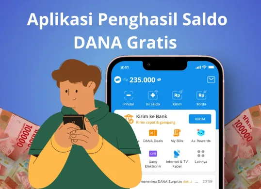 Tips memilih aplikasi penghasil saldo DANA gratis terpercaya dan tercepat 2025. (Sumber: Poskota/Audie Salsabila)