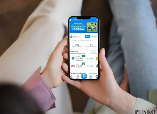 Cara pinjam saldo DANA tanpa Paylater. (Sumber: Poskota/Arip Apandi)