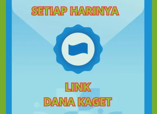 Klaim link dana kaget aktif melalui aplikasi DANA dapatkan saldo gratis. (Canva)