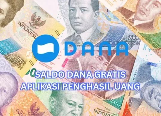 Aplikasi penghasil uang saldo DANA. (Sumber: Canva)