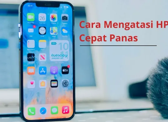 Cara mengatasi HP cepat panas. (Canva)