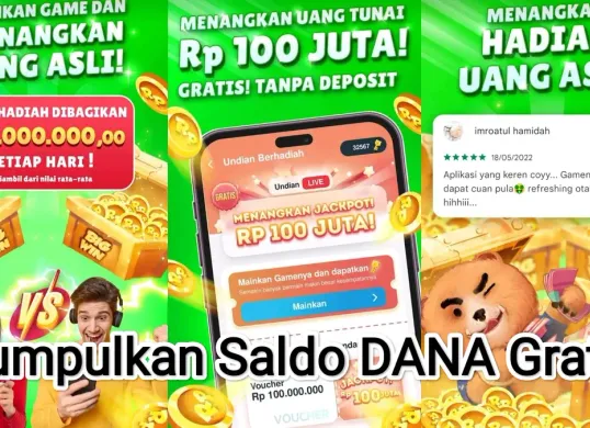 Ilustrasi dapat uang gratis hingga ratusan ribu dari game penghasil uang MaGer. (Sumber: PlayStore)