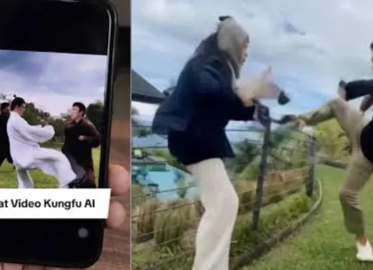 Begini cara buat kungfu AI video yang viral di TikTok. (Sumber: Istimewa)