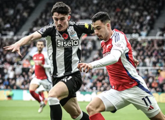 Cek preview dan link live streaming resmi piala liga Inggris Newcastle vs Arsenal. (Sumber: X/ MagpieMediaX)