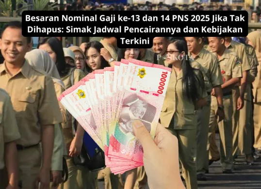 Simak fakta, jadwal pencairan, dan besaran tunjangan gaji ke-13 dan 14 PNS 2025 (Sumber: Poskota/Yusuf Sidiq)