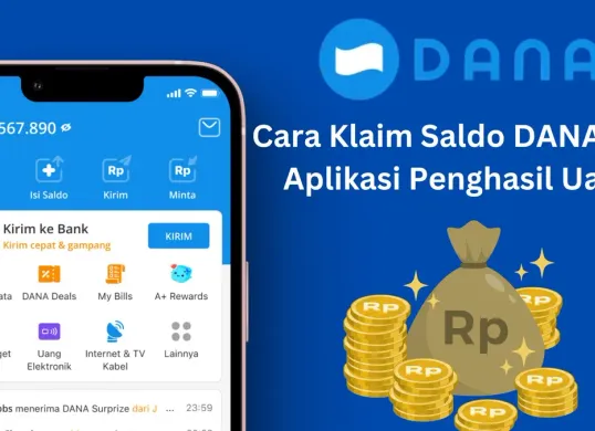 Saldo DANA gratis dari aplikasi penghasil uang. (Sumber: Poskota/Legenda Kinanty Putri)