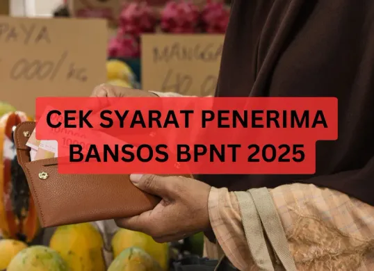 Syarat terima dana bantuan sosial BPNT. (Sumber: Poskota/Legenda Kinanty Putri)