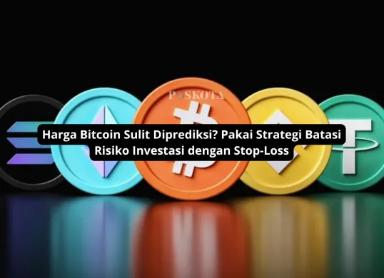 Bitcoin mengalami fluktuasi harga signifikan, mencerminkan volatilitas tinggi di tengah ketidakpastian pasar global. (Sumber: Poskota/Yusuf Sidiq)