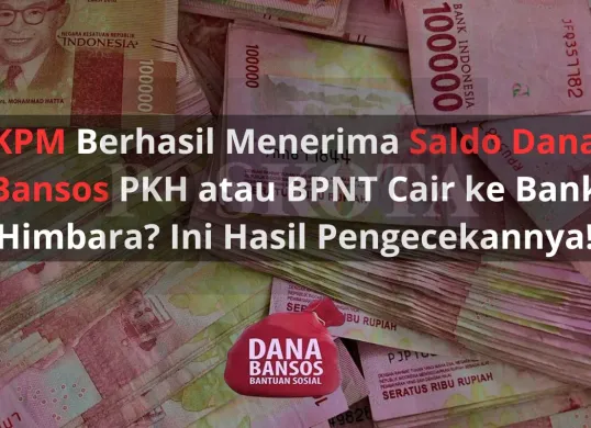 Berikut hasil pengecekan saldo dana bansos PKH atau BPNT 2025 (Sumber: Poskota/Insan Sujadi)