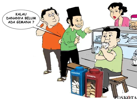 Obrolan Warteg: Siap-Siap Penuhi Janji (Sumber: Poskota/ Yudhi Himawan)